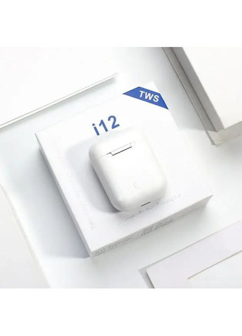 Бездротові сенсорні навушники i12 TWS MDR (364868519)