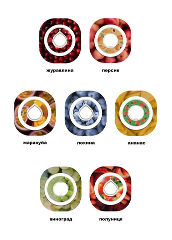 Капсула Картридж Для Бутылки меняющей вкус воды AirUp со вкусом Виноград Without (335015135)