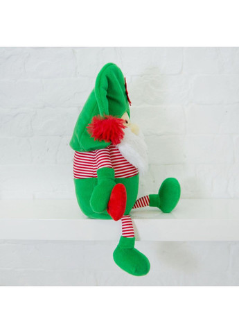 Мягкая игрушка гномик Санта с сердцем 32см (KD625) Kidsqo (365545869)