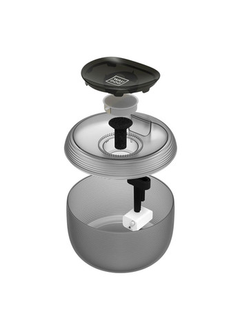 Фонтан-поїлка для собак і котів автоматичний з підсвіткою, 2,5 л WAUDOG (323205410)