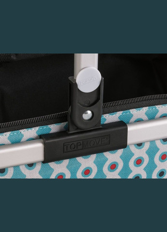 Корзина для покупок и пикника TOPMOVE складная с алюминиевой рамой, 26 л и удобной ручкой, шопер Lidl (363043631)