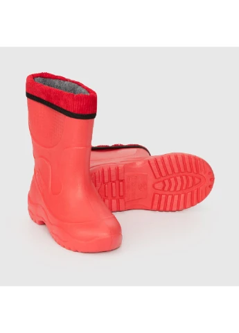 Красные сапожки резиновые для девочки pr3136 красный (2000990032898w) shop (2000990032898) Tismel