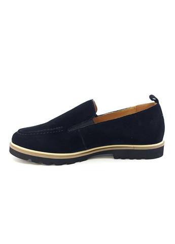 Жіночі туфлі чорні замшеві L-10-2 24,5 см (р) Lonza (259158004)