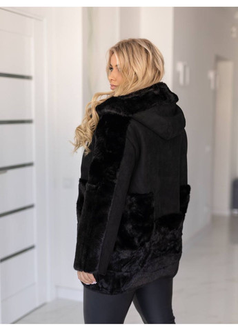 Жіночий шуба-дублянка полушубок на блискавці No Brand (367185175)