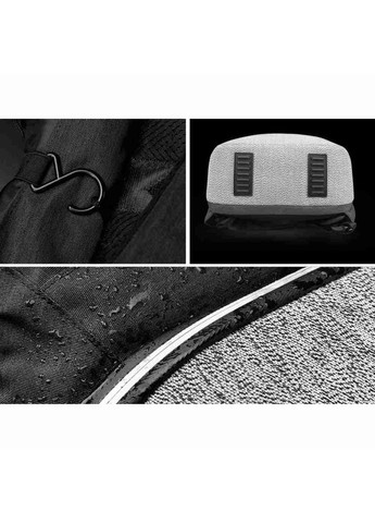 Рюкзак городской для ноутбука 15.6" Black Grey Tigernu D-83351 (368698463)