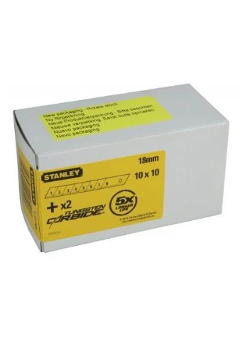 Лезо шириной 18мм, 50шт (3-11-301) (3-11-301) Stanley (388765573)