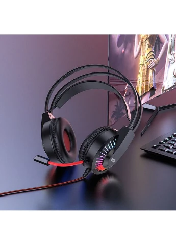 Накладные наушники W105 Joyful (USB+3.5mm/1.2m) Hoco (365066075)