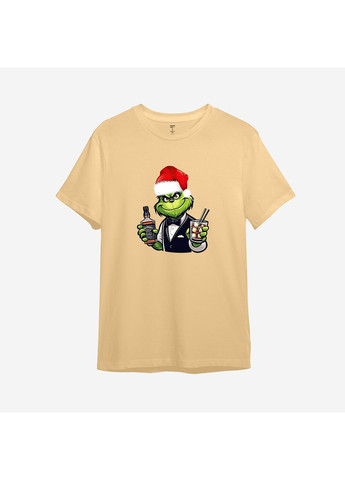 Новогодняя футболка с принтом "Пьяный дух Рождества". Гринч (10718482252) ТiШОТКА - (368569801)