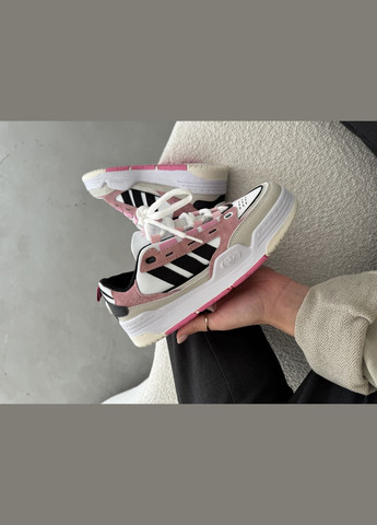 Кроссовки женские Adidas ADI 2000 white pink | Адидас АДИ 2000Х белые розовые No Brand белые демисезоны (316231415)