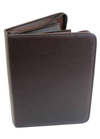 Деловая папка Амо из искусственной кожи коричневая Amo (361157337)