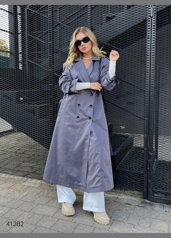 Жіночий плащ Liton на гудзиках демісезон (303169218)