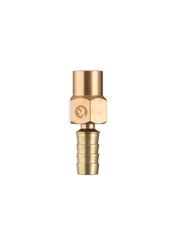 Шарнирное соединение пневматический 1/4" для шланга 12 мм с вращением 360 градусов Intertool (332203234)