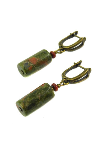 Серьги "Изысканный мотив" Яшма Fursa fashion (326004535)