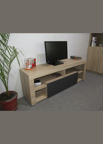 Тумба під телевізор із 4 полицями Джеко 140 Німфея Альба (MZN-031034) М-ЗОН (353499411)