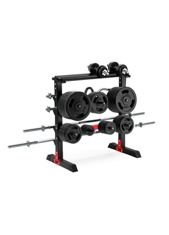 Стойка под диски, грифы и гантели HS-1007A Hop-Sport (303126779)