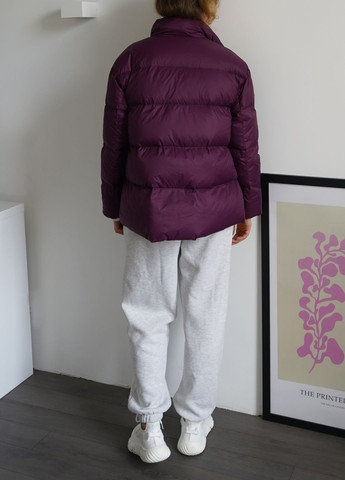 Фиолетовый демисезонный Пуховик One