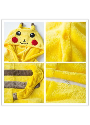 Піжама кігурумі чоловіча Пікачу S (145-155 см) Jamboo (369669116)