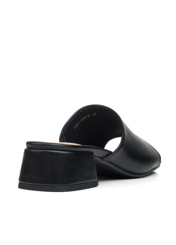 Черные шлепанцы (1560л) Marigo