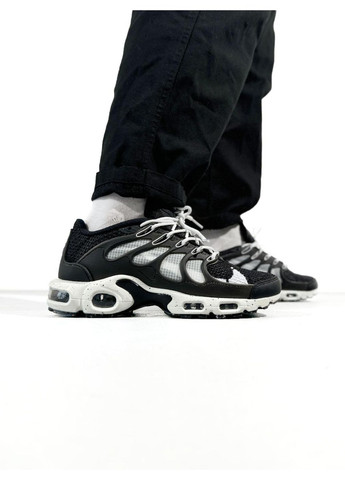 КРОСІВКИ ЖІНОЧІ NIKE AIR MAX TN TERRASCAPE PLUS BLACK WHITE НАЙК АІР МАКС ТН ПЛЮС No Brand чорні демісезони (367172973)