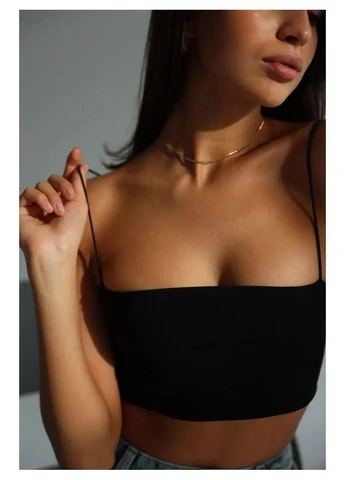 Вкорочений топ з трикотажу мод ДЕВ-474,, No Brand (403235487)