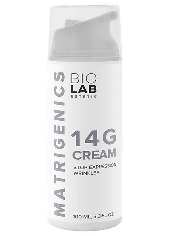 Крем для лица "Стоп мимические морщинки" Matrigenics 14G Cream 100ml (1512843-41081115) Biolab (368740775)