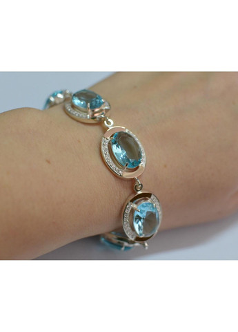 Срібний браслет з золотом Silver Style (367112338)