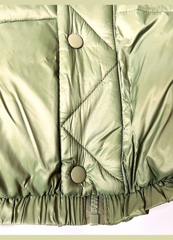 Оливкова (хакі) демісезонна куртка 152 см хакі артикул л184 Zara