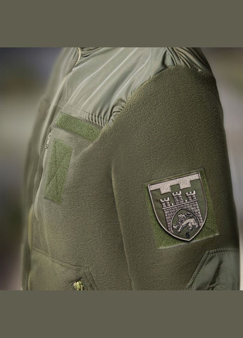 Шеврон на липучці Механізована бригада ТРО Львова 8,3х10 см вишитий патч нашивка IDEIA (276059664)