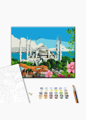Картина за номерами Літній Стамбул 40 х 50 BS51586 Brushme (348359856)