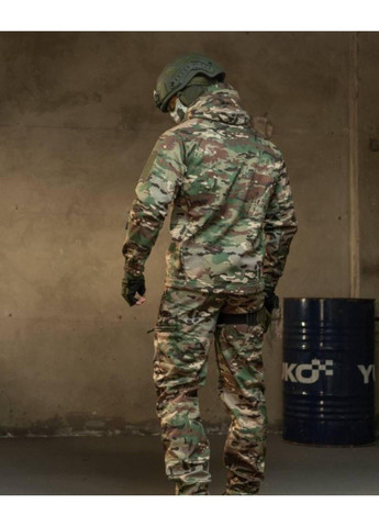 Демісезонний тактичний костюм Cофтшел Softshell Rocket НП4862 (Мультикам) XXL No Brand