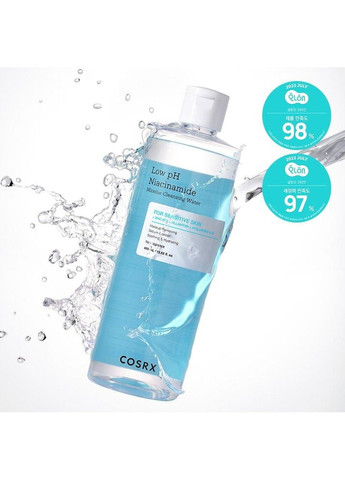 Мицеллярная вода с ниацинамидом Low pH Niacinamide Micellar Cleansing Water, 400 мл COSRX (369927348)