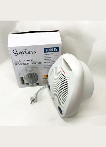Обігрівач тепловентилятор (дуйка) FHW-101, Вітродуйка обігрівач, Електрична дуйка, 2000 w Suntera (364665788)