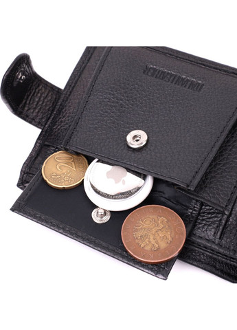 Мужской кожаный бумажник 11,5х9,5х1,5 см st leather (288047122)