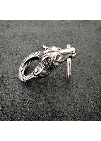 Готический брелок волк для ключей из нержавеющей медицинской стали KC-006 No Brand (299008405)