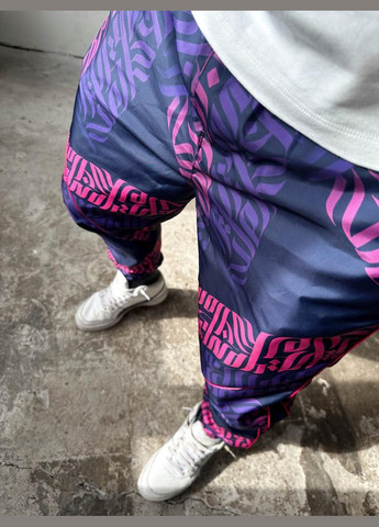 Комбинированные демисезонные брюки No Brand