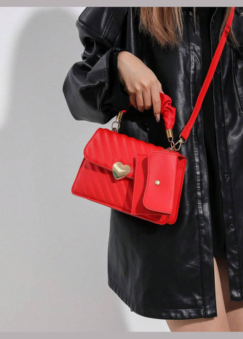 Женская сумка кросс-боди красная No Brand (290665284)