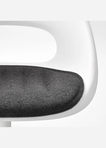 Крісло обертове + подушка ІКЕА LOBERGET / MALSKAR (s99445451) IKEA (278408735)