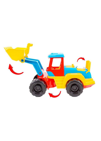 Детская машинка Трактор 6894TXK с ковшом ТехноК (293939882)