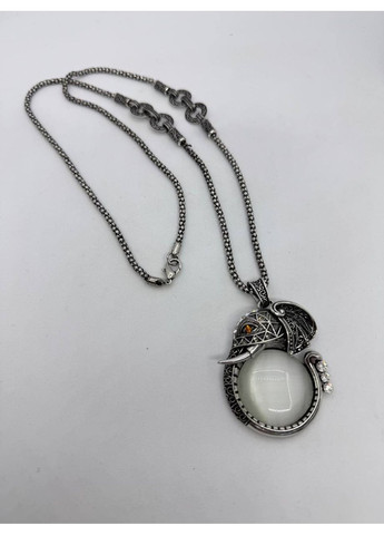 Кулон бижутерный Слон 50*40 мм 74 см Серый No Brand (350633849)