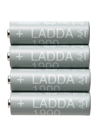 Аккумуляторная батарея ИКЕА LADDA 1900 мАч HR06AA 1,2 В (00509814) IKEA (284118211)