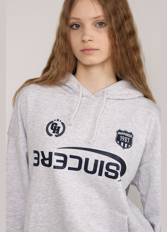 Худи женский цвет серый CB-00270853 Yuki (323142708)