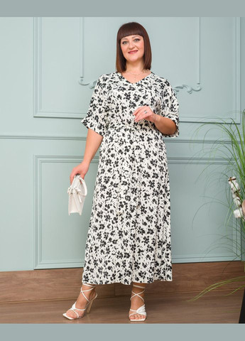 Белое платье 14551-7 Alenka Plus