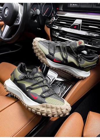 Сірі Осінні кросівки чоловічі nike gore-tex green найк No Brand