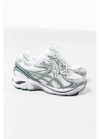 Сірі Осінні кросівки чоловічі asics gt-2160 white / silver / green асікс gt-2160 No Brand