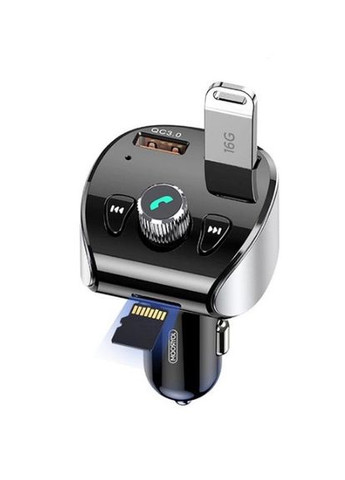 FM блютуз автомобільний модулятор JR-CL02 трансмітер адаптер зарядний пристрій Joyroom (306447762)