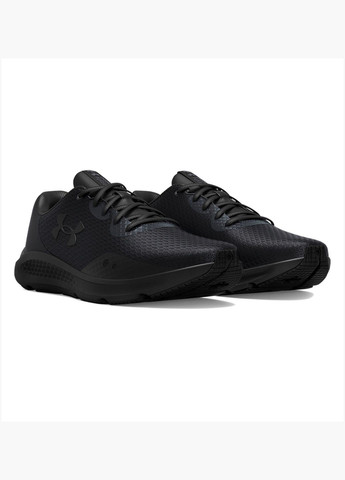 Черные кроссовки мужские charged pursuit 3 black 3024878-002 Under Armour