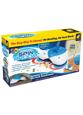 Диво віник ураган Spin Broom Hurricane механічний віник As Seen On TV (363321125)