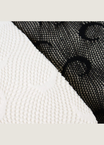 Мереживні колготки з півмісяцем чорні сітчасті колготи висока талія щільні капронки fairycore малюнок місяця one size в сіточку No Brand (326599923)