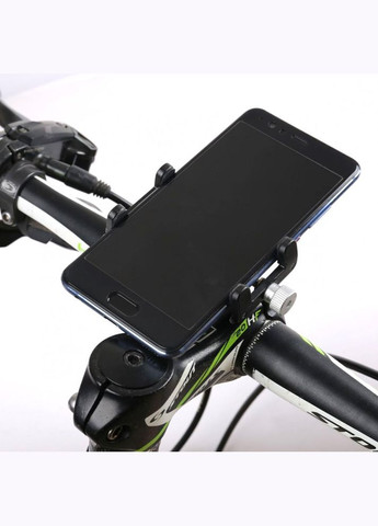 Велодержатель для телефона, смартфона SJJ-004 Чорний алюміній Maxfind (311949530)