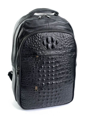 Женский кожаный рюкзак черный No Brand (292557719)